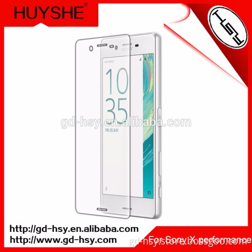 Mobile Phone Accessories Brand HUYSHE Gold Supplier Best Screen Guard for Sony X Performance Tempered Glass Screen Protector 5''